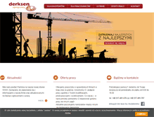 Tablet Screenshot of derksen-polska.pl